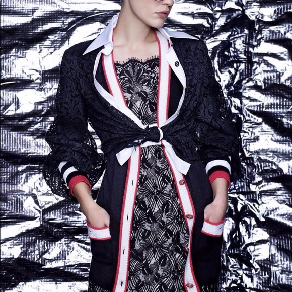 $3700 Chanel Pre-Spring 2017 Black Lace 17P Dress - Picture 4 of 15